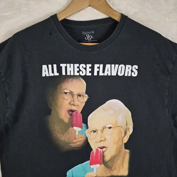 Walnut & 39th All These Flavors and You Choose To Be Salty Mens Shirt XL Funny - Picture 3 of 8